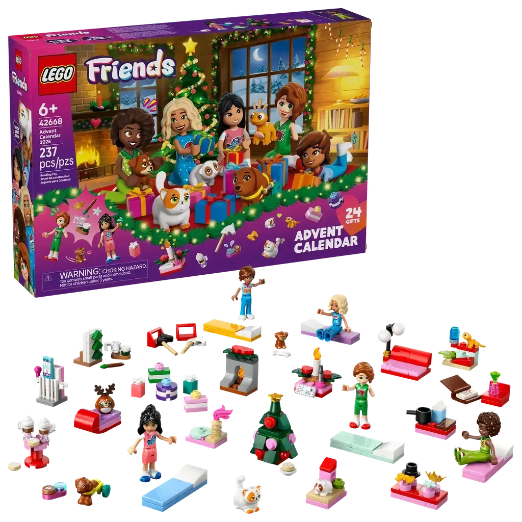Friends Advent Calendar 2025-LEGO-The Red Balloon Toy Store