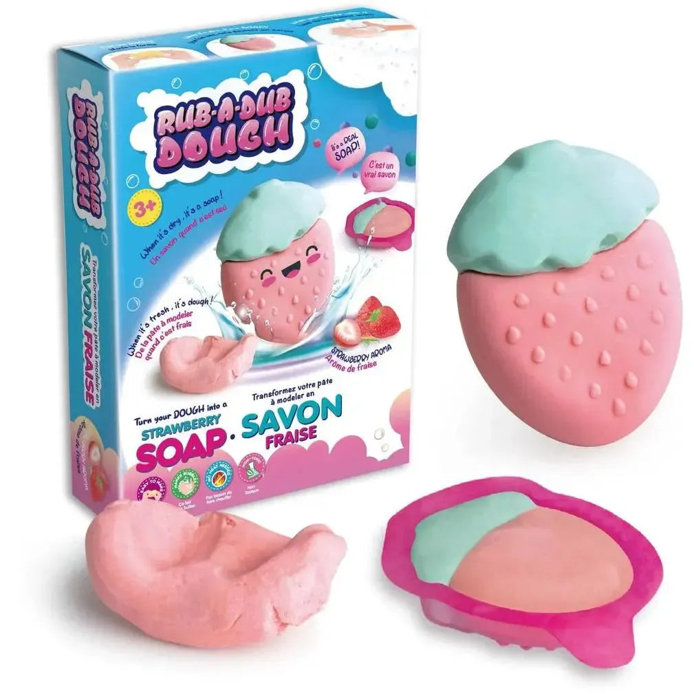 Fruit Soap Dough Assorted - Rub-A-Dub Dough-Peter John M. Distributions Inc.-The Red Balloon Toy Store