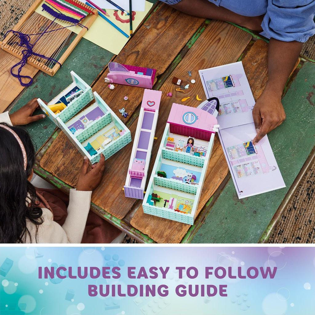 includes easy to follow building guide. 