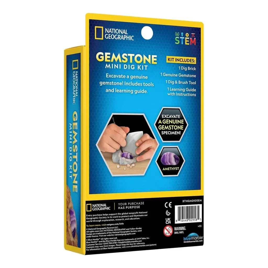 Gem Mini Dig-Blue Marble-The Red Balloon Toy Store