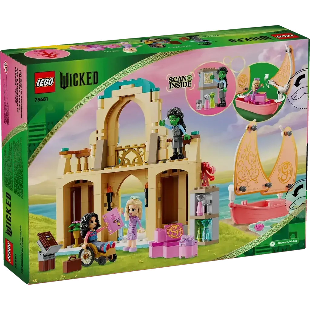 Glinda, Elphaba & Nessarose at Shiz University-LEGO-The Red Balloon Toy Store