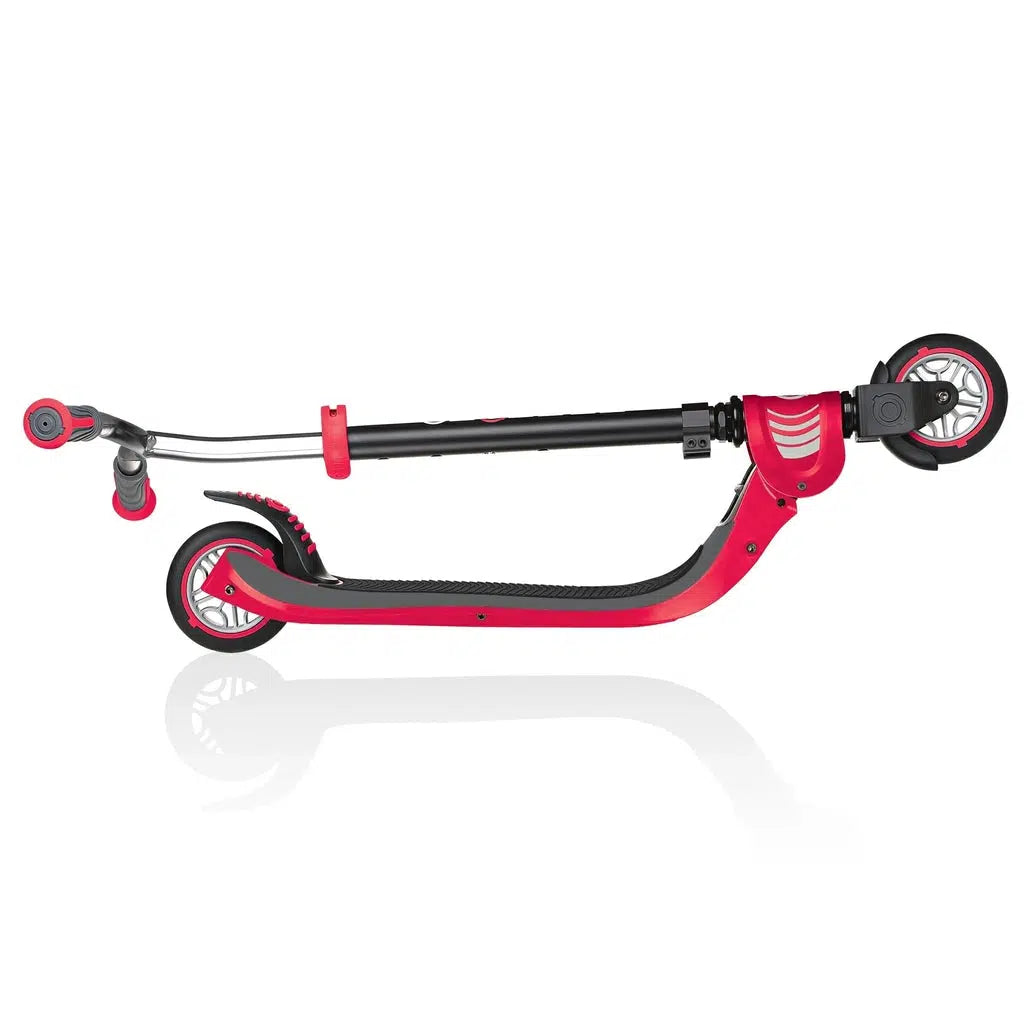 Globber Flow 125 - Foldable Red Scooter-Globber-The Red Balloon Toy Store