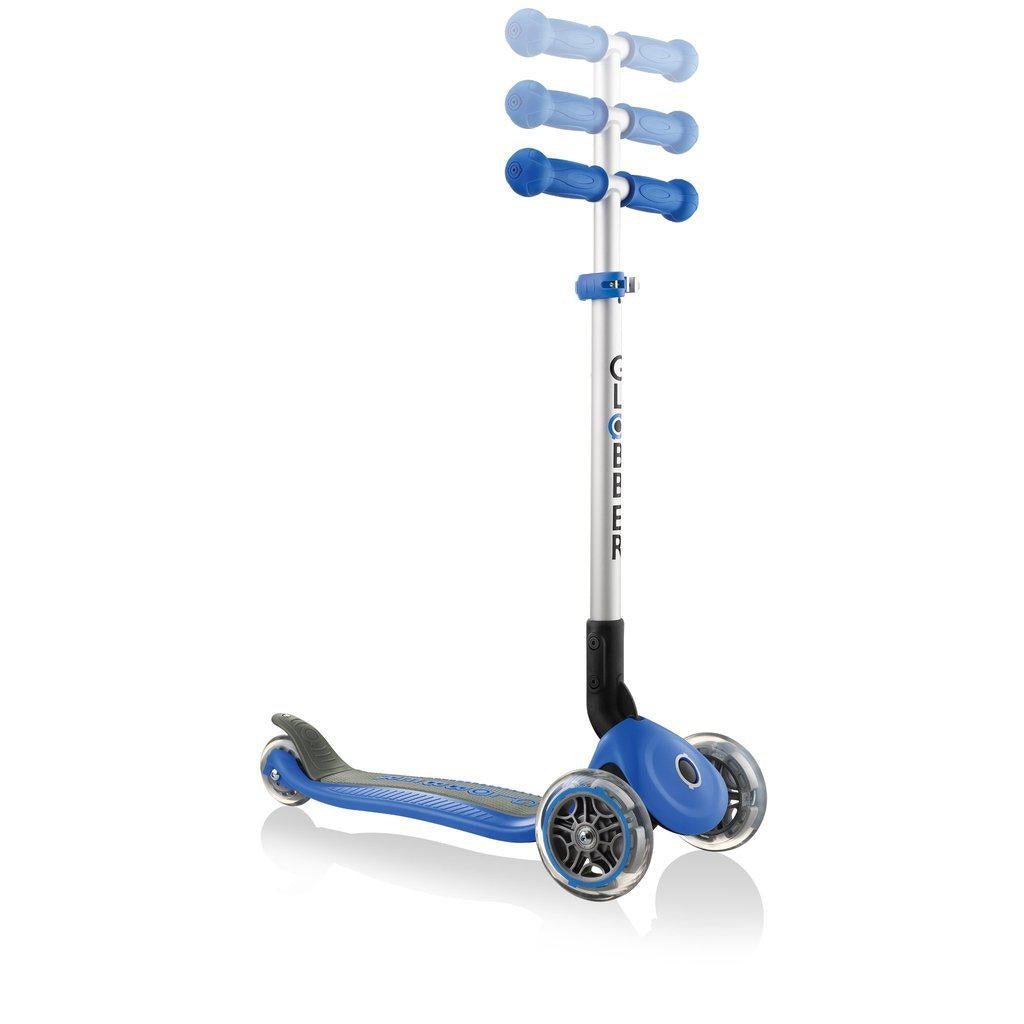 Globber Primo - Foldable Blue Scooter-Globber-The Red Balloon Toy Store