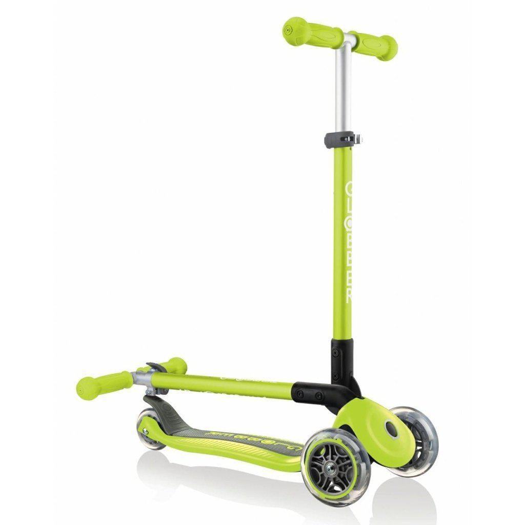 Globber Primo - Foldable Green Scooter-Globber-The Red Balloon Toy Store
