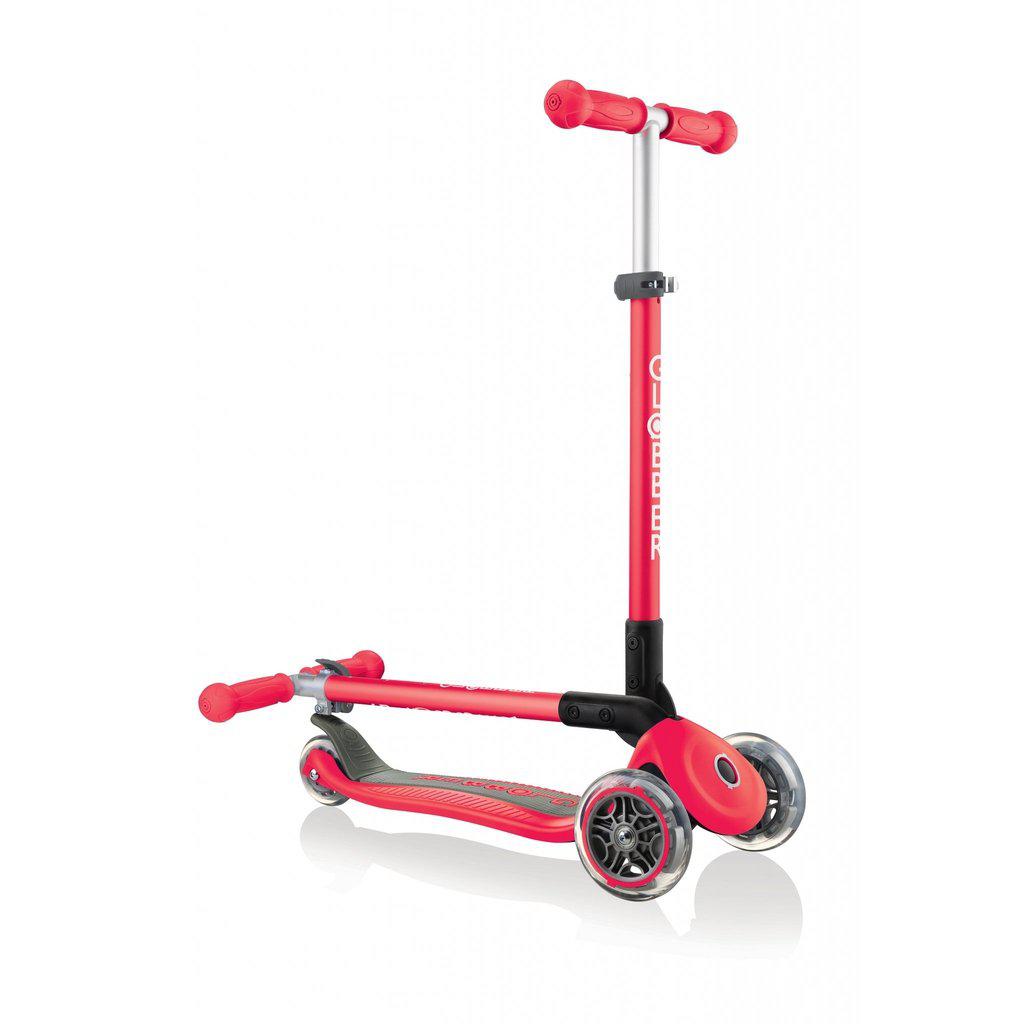 Globber Primo - Foldable Red Scooter-Globber-The Red Balloon Toy Store