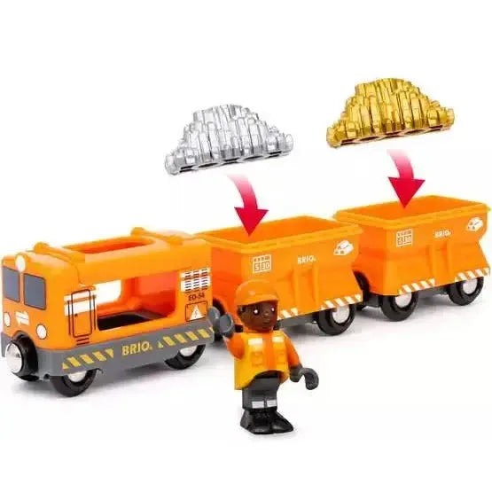 Gold Cargo Train Brio-Ravensburger-The Red Balloon Toy Store