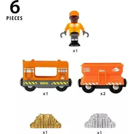 Gold Cargo Train Brio-Ravensburger-The Red Balloon Toy Store