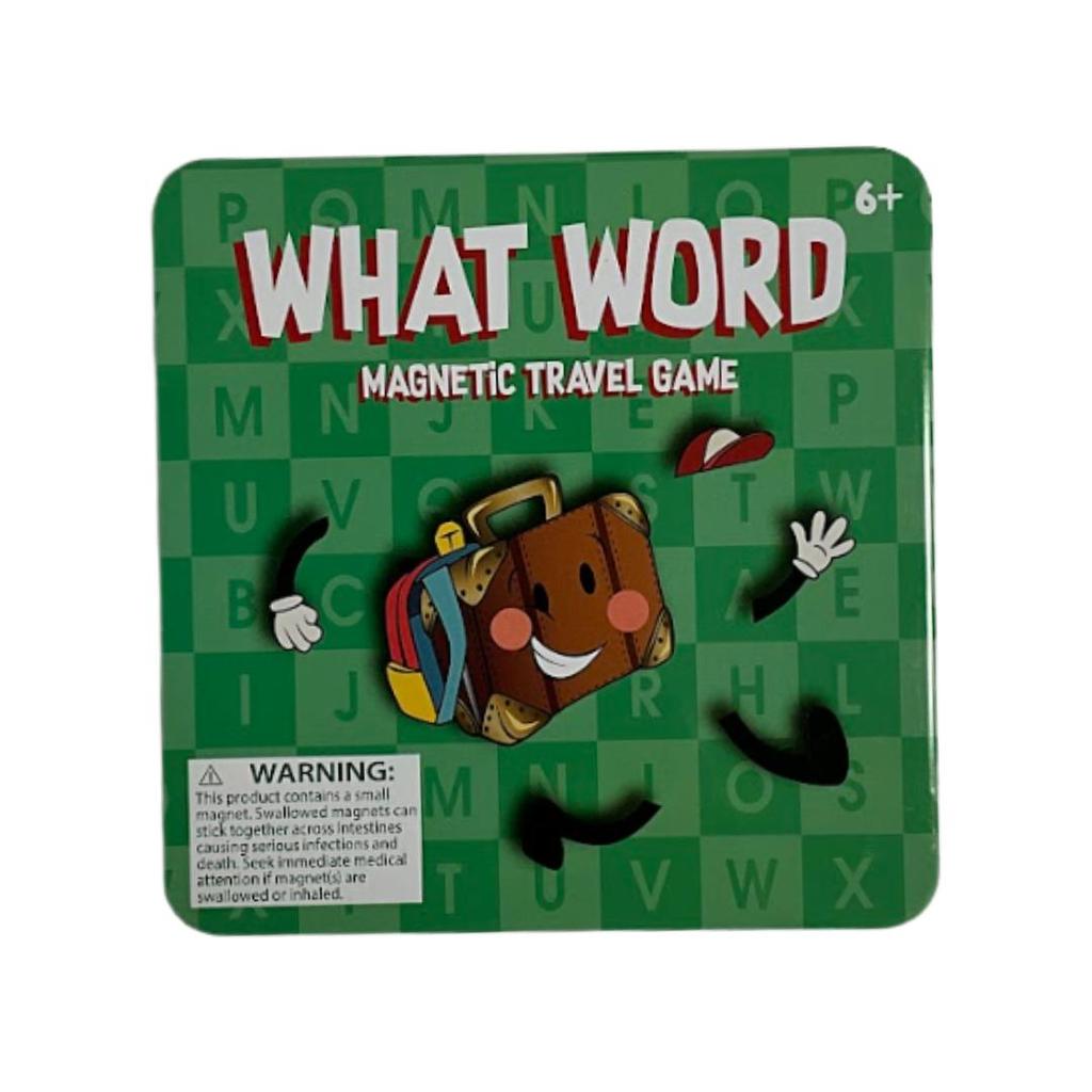 What Word Magnetic Travel Game-Toysmith-The Red Balloon Toy Store