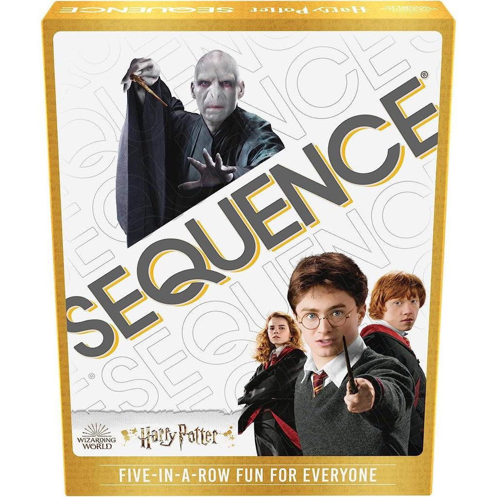 this image shows the game sequence, five in a row fun for everyone, but harry potter characters are in the game as a theme. 
