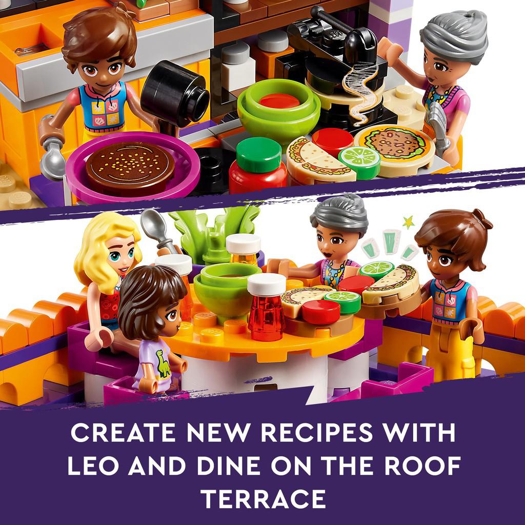 create new recepies with leo and dine on the roof terrace
