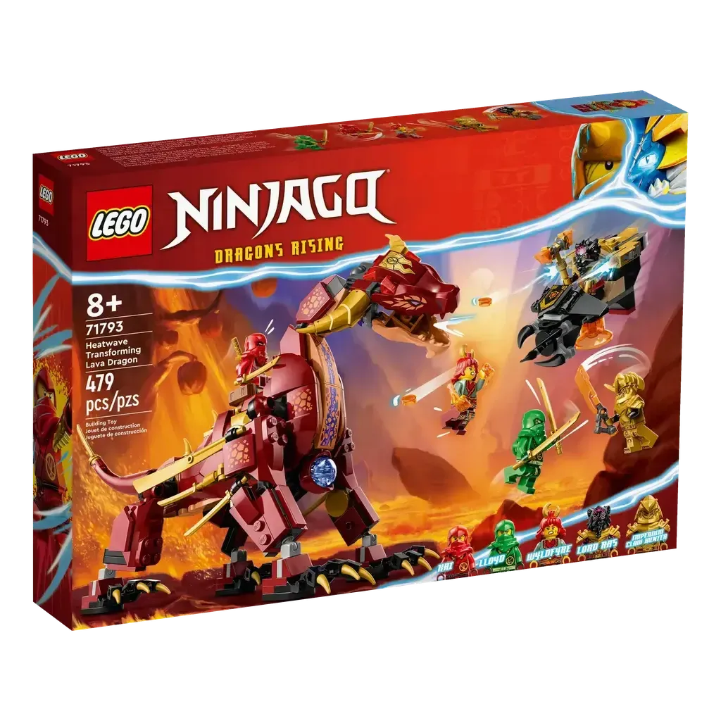 Heatwave Transforming Lava Dragon-LEGO-The Red Balloon Toy Store