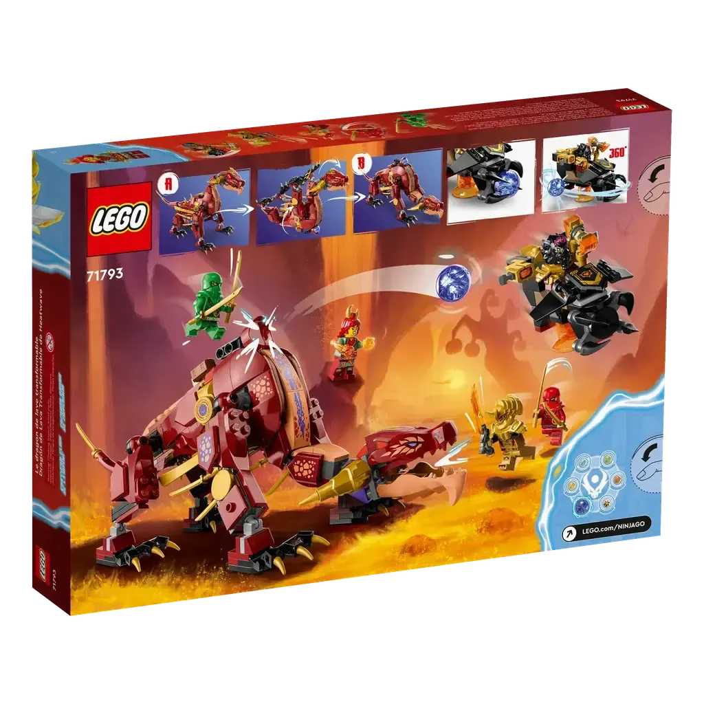 Heatwave Transforming Lava Dragon-LEGO-The Red Balloon Toy Store