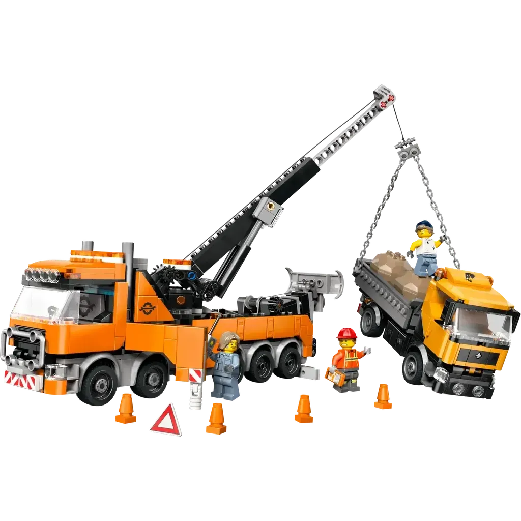 Heavy-Duty Recovery Tow Truck with Crane-LEGO-The Red Balloon Toy Store