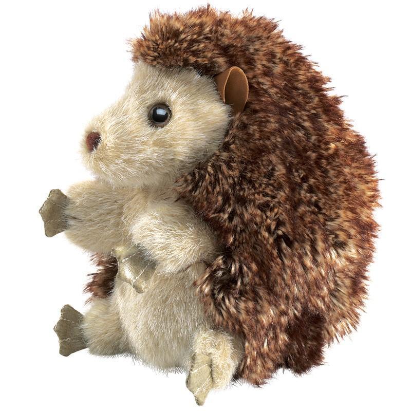 Hedgehog Puppet-Folkmanis Inc.-The Red Balloon Toy Store