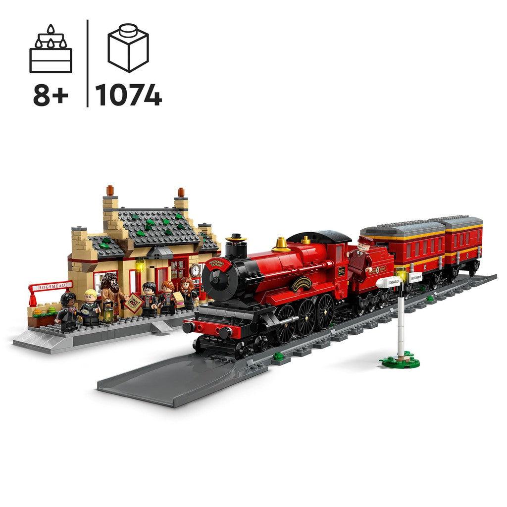 for ages 8+ with 1074 LEGO pieces inside
