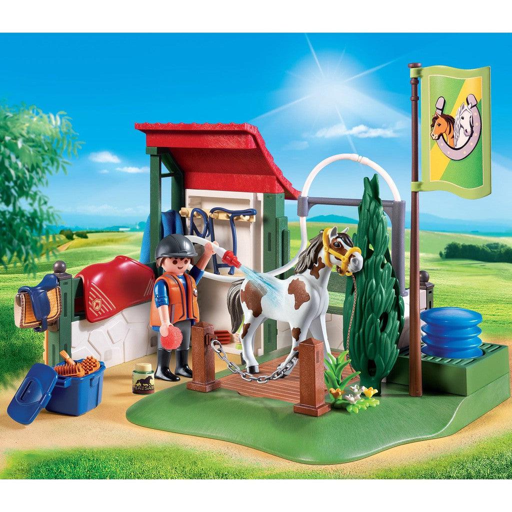 Horse Grooming Station-Playmobil-The Red Balloon Toy Store