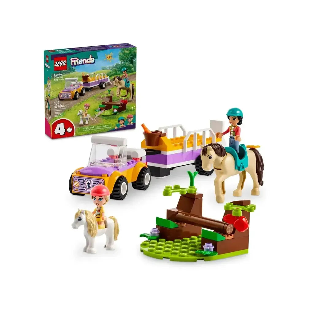 Horse and Pony Trailer-LEGO-The Red Balloon Toy Store