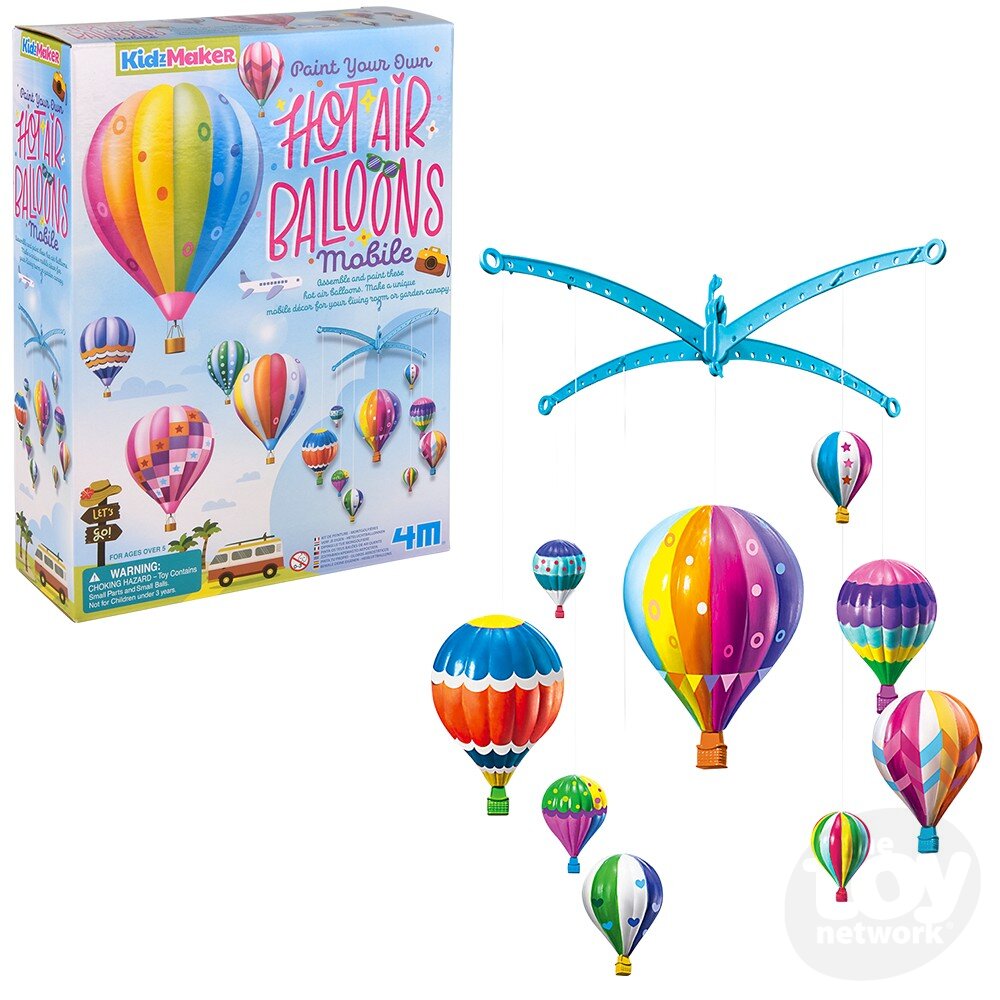 Hot Air Balloons Mobile Kit-The Toy Network-The Red Balloon Toy Store