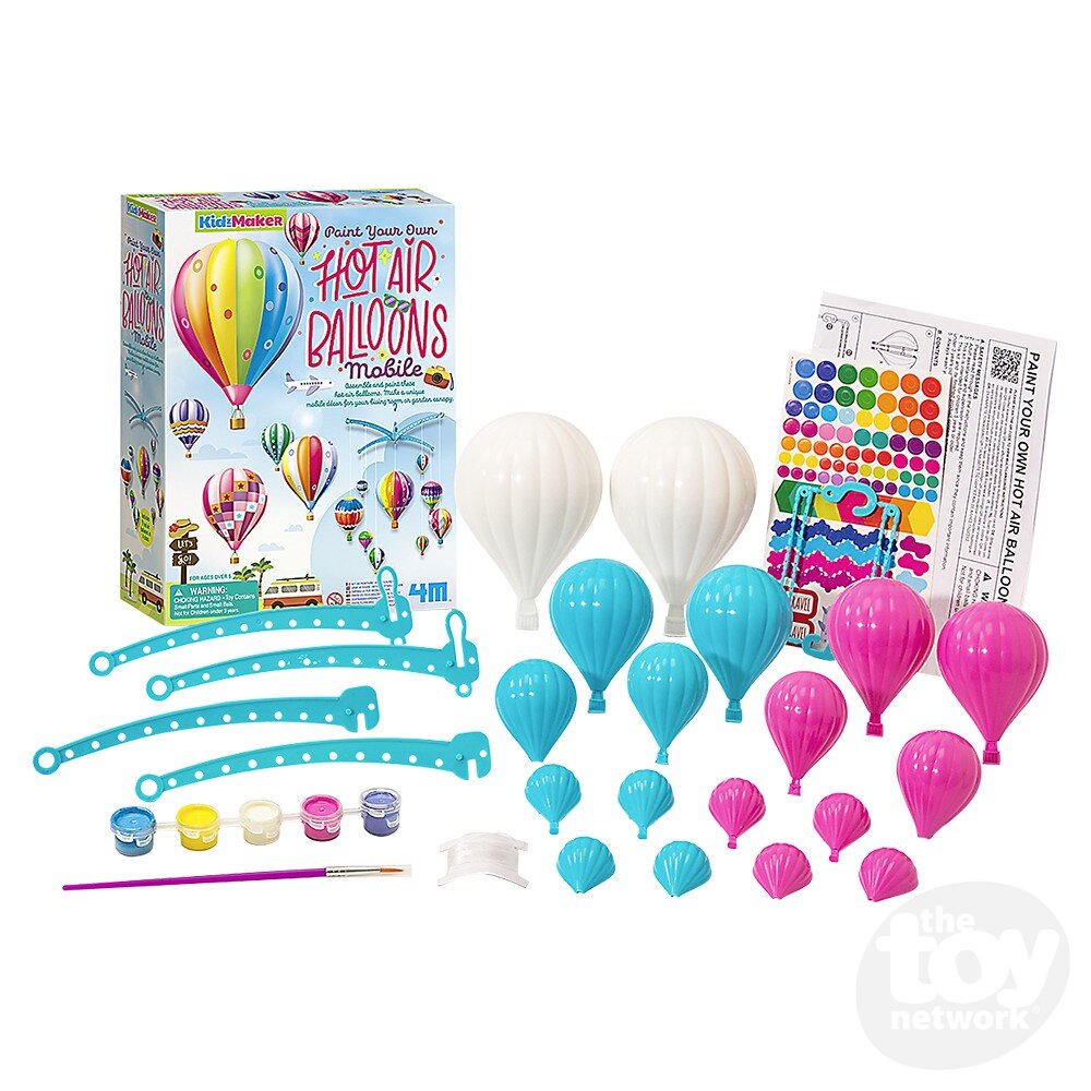 Hot Air Balloons Mobile Kit-The Toy Network-The Red Balloon Toy Store