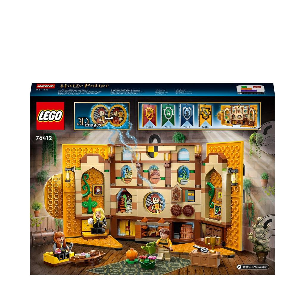 Image of the back of the box. It has a picture of the opened LEGO set with all the minifigures either sitting or watering plants.