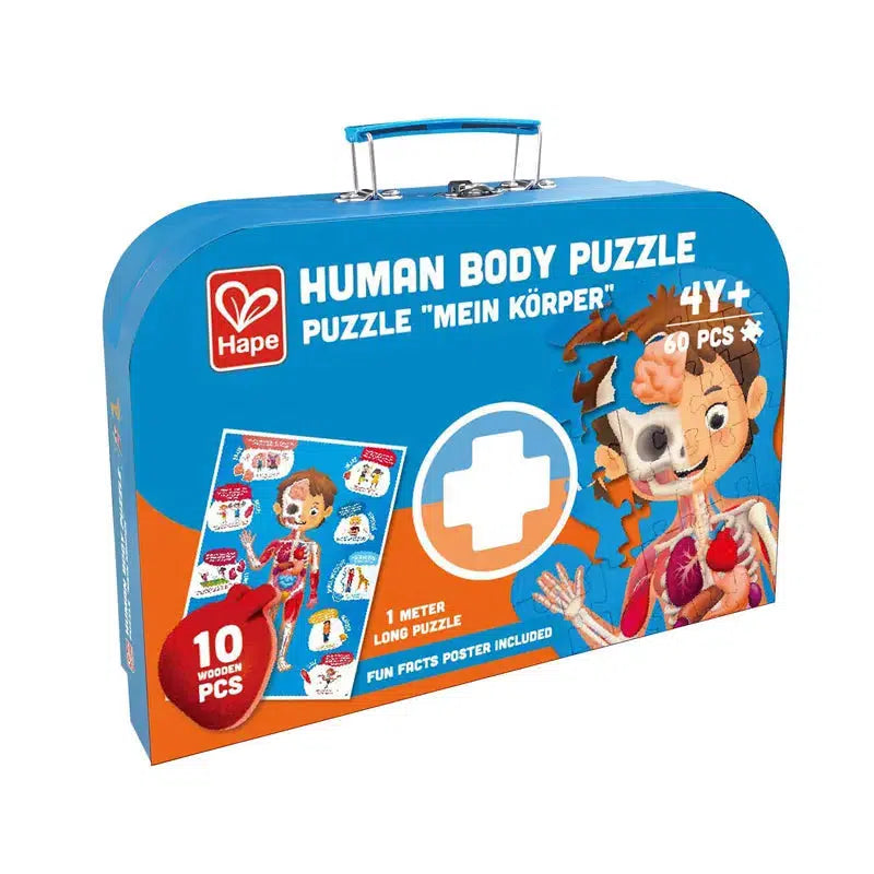 Human Body 60pc-HaPe International, Inc.-The Red Balloon Toy Store