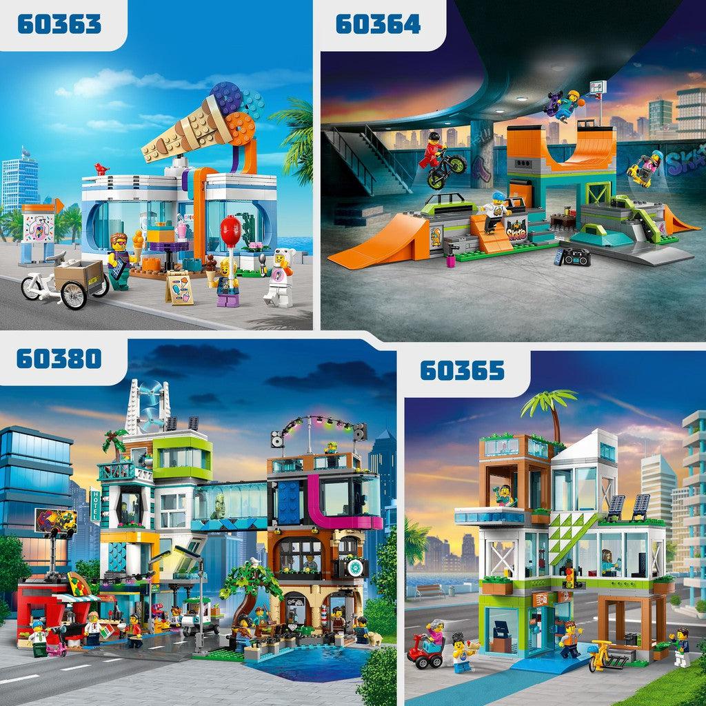 find other LEGO city sets like set 60363 60364 60380 60365