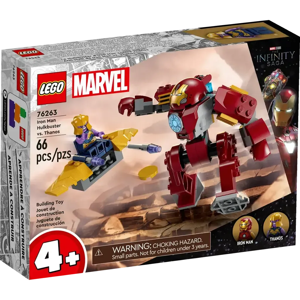 Iron Man Hulkbuster vs. Thanos-LEGO-The Red Balloon Toy Store