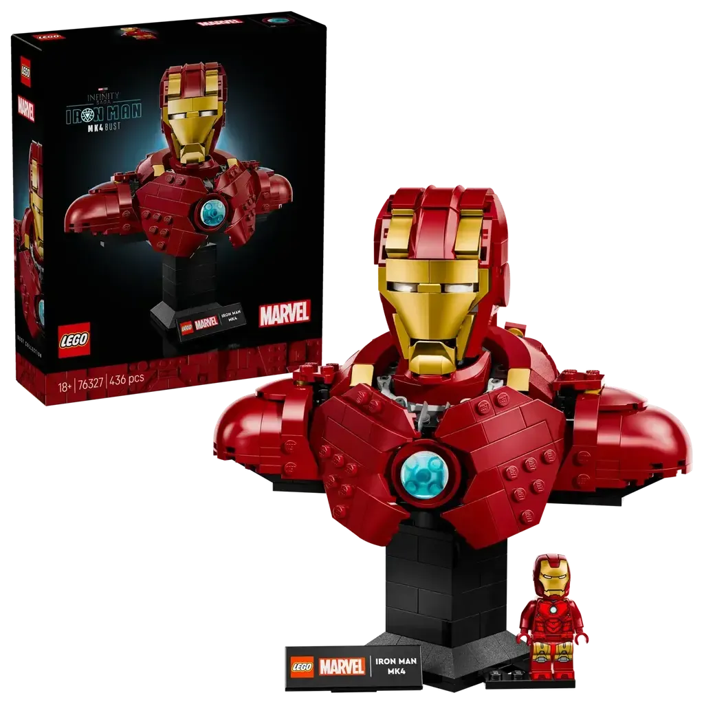 Iron Man MK4 Bust-LEGO-The Red Balloon Toy Store