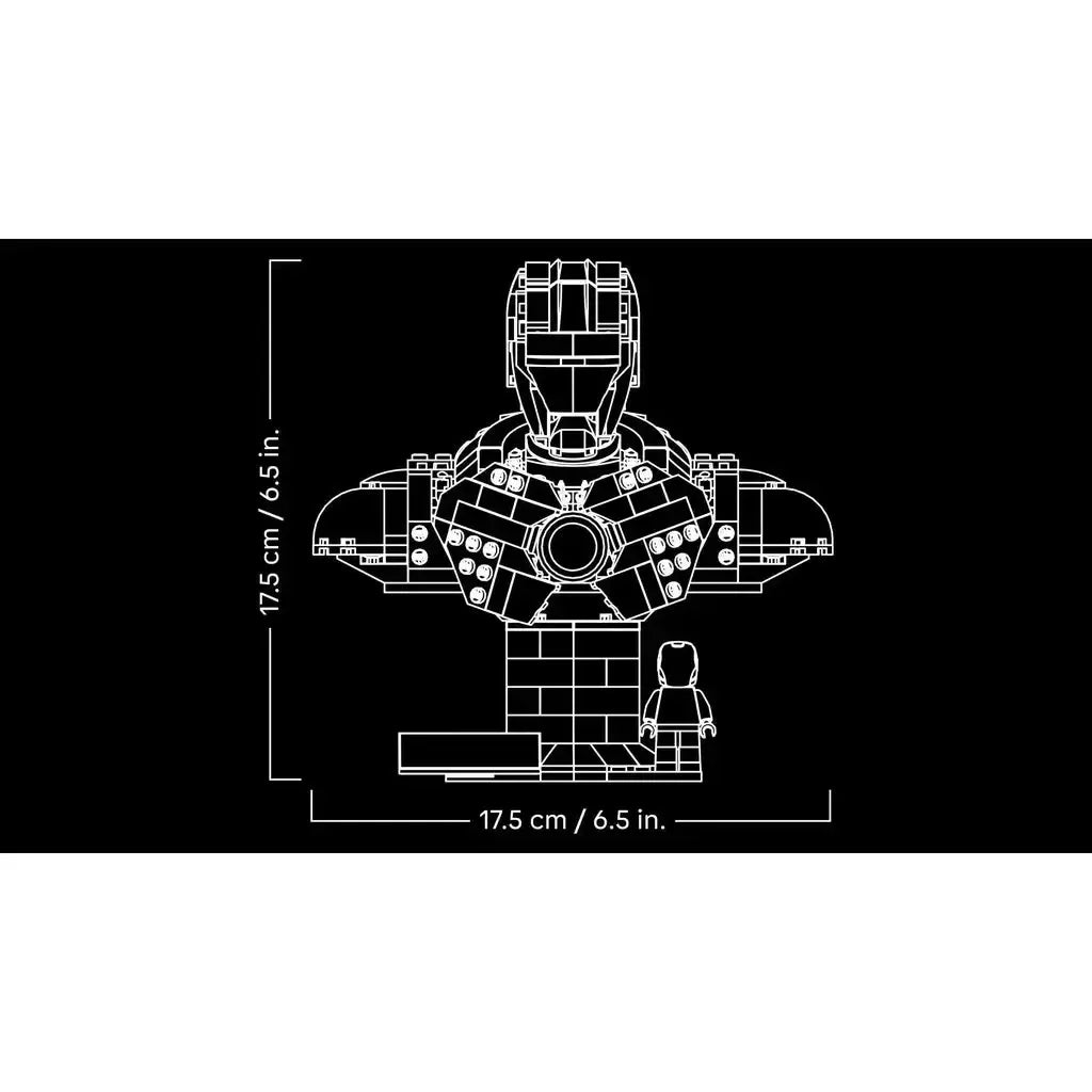 Iron Man MK4 Bust-LEGO-The Red Balloon Toy Store
