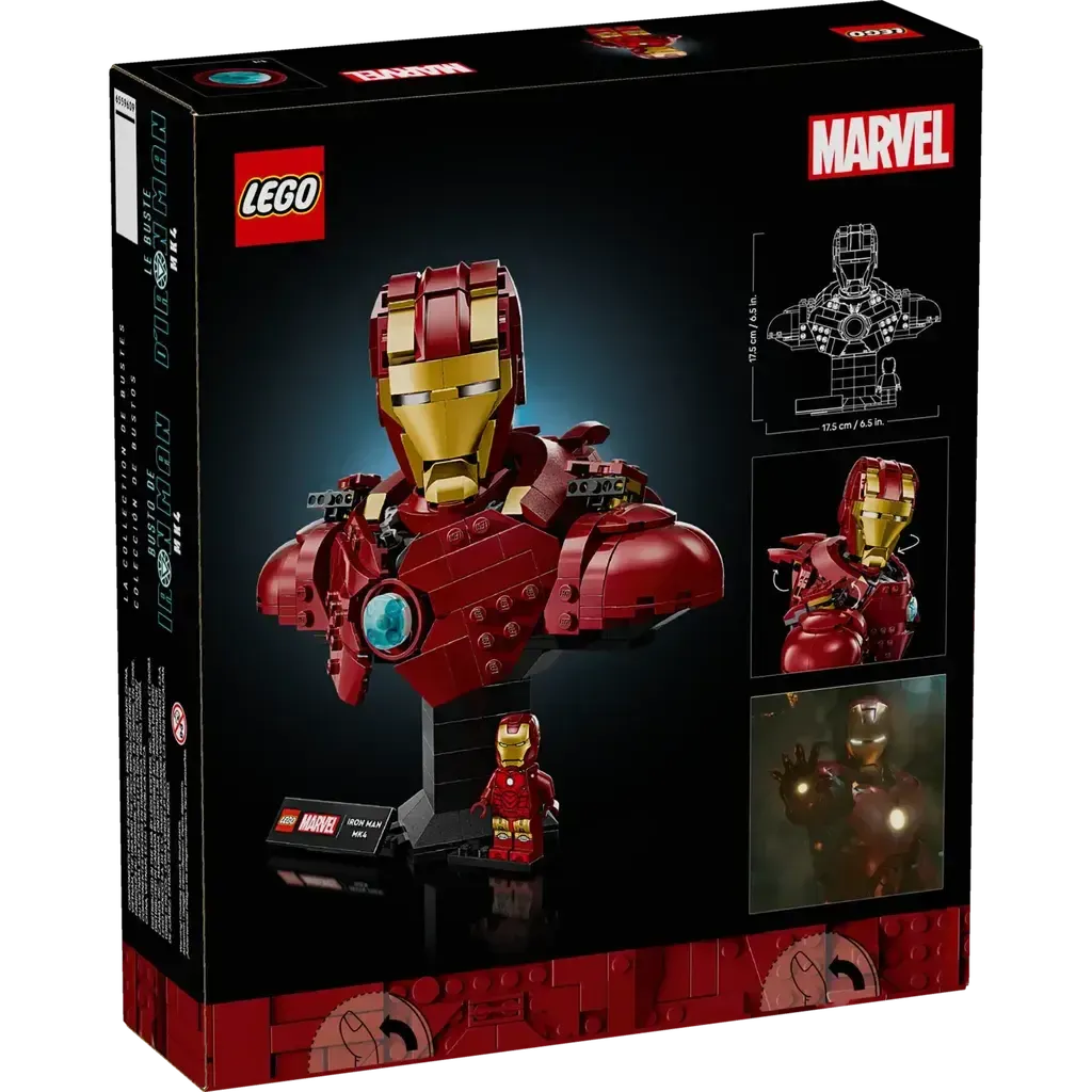 Iron Man MK4 Bust-LEGO-The Red Balloon Toy Store