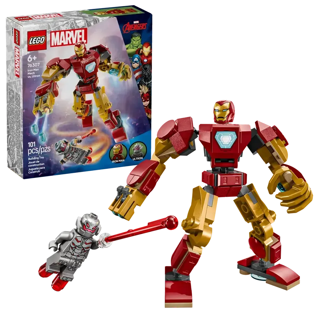 Iron Man Mech vs. Ultron-LEGO-The Red Balloon Toy Store