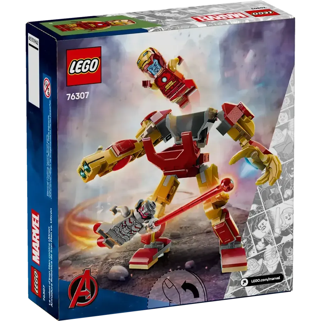 Iron Man Mech vs. Ultron-LEGO-The Red Balloon Toy Store