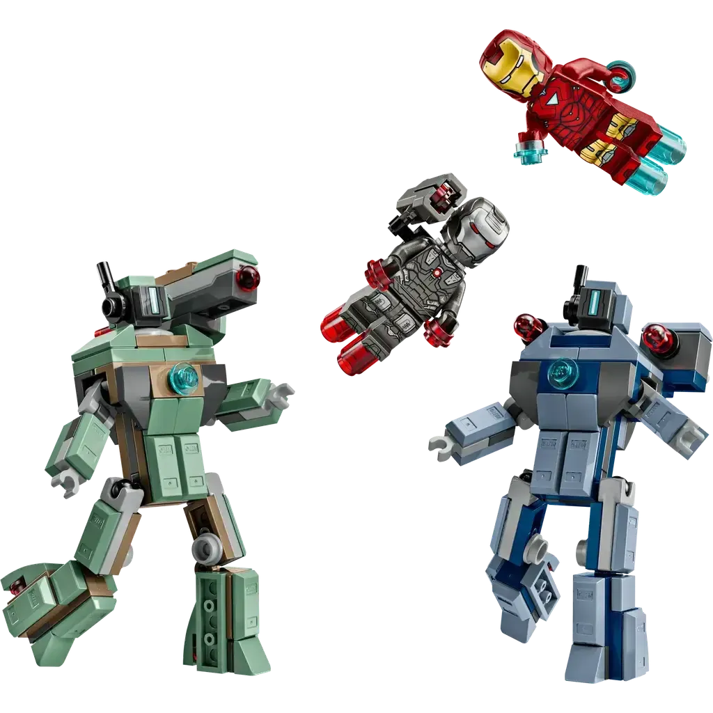 Iron Man and War Machine vs. Hammer Drones-LEGO-The Red Balloon Toy Store