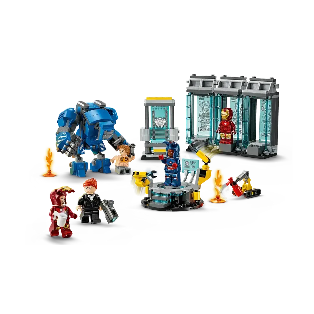 Iron Man's Laboratory: Hall of Armor-LEGO-The Red Balloon Toy Store