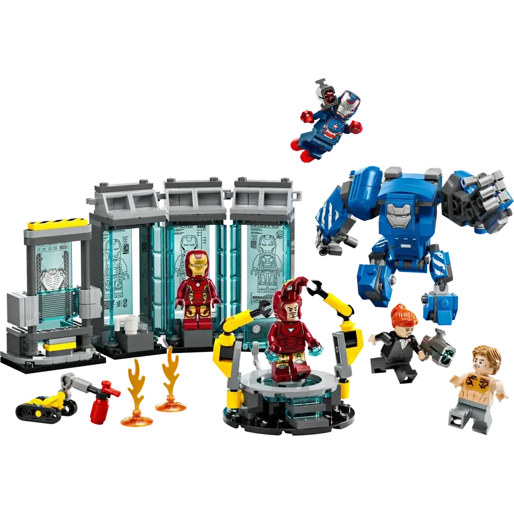 Iron Man's Laboratory: Hall of Armor-LEGO-The Red Balloon Toy Store