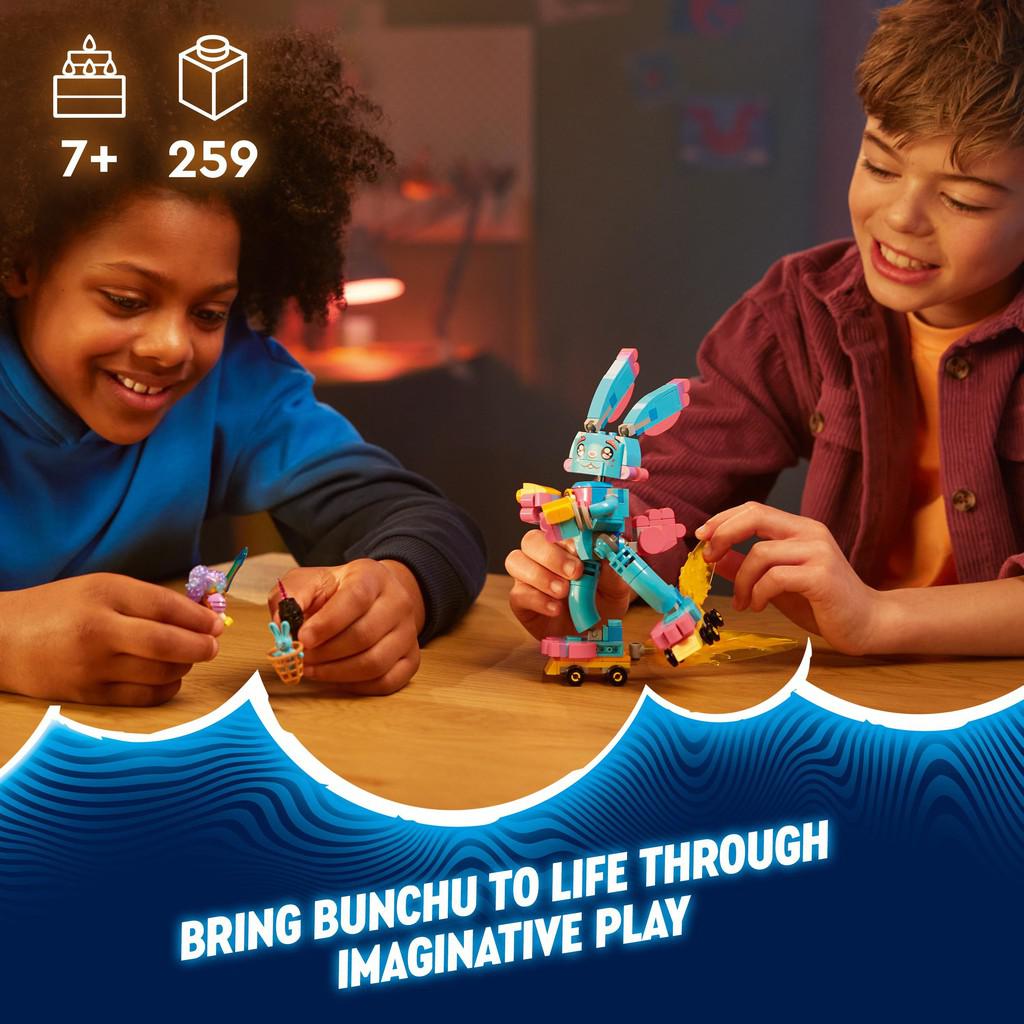 for ages 7+ with 259 LEGO pieces. Bring Buncho to life through imaginative play