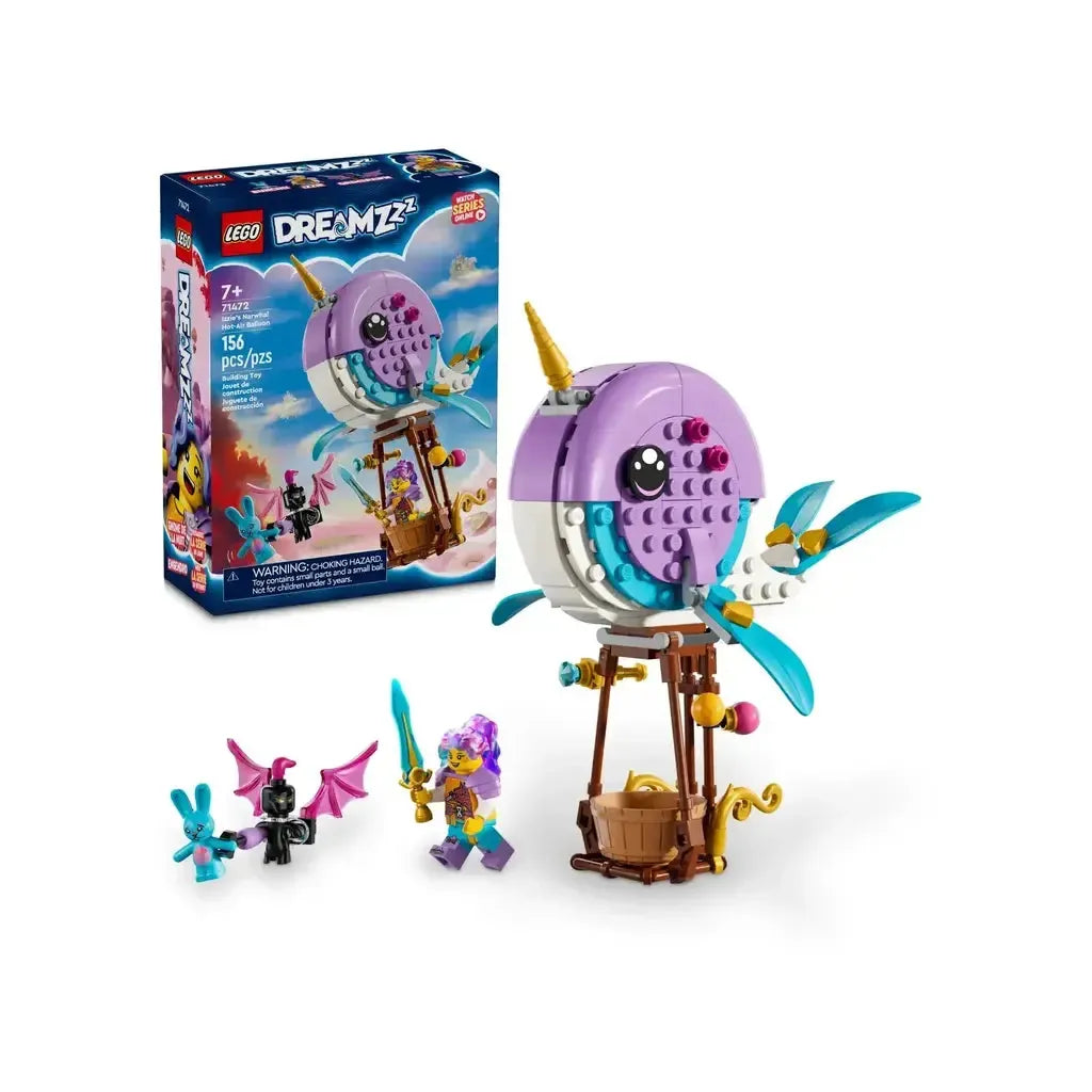Izzie's Narwhal Hot-Air Balloon-LEGO-The Red Balloon Toy Store