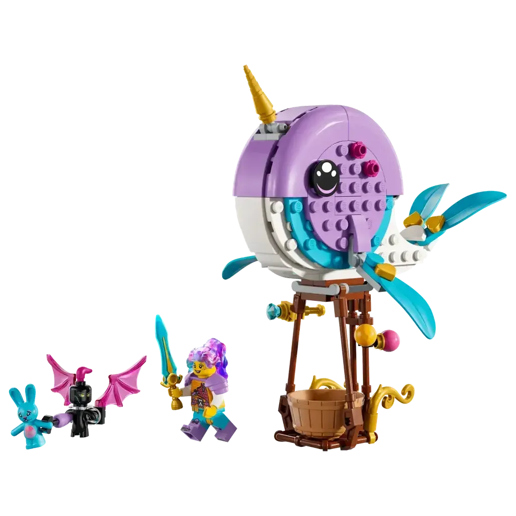 Izzie's Narwhal Hot-Air Balloon-LEGO-The Red Balloon Toy Store