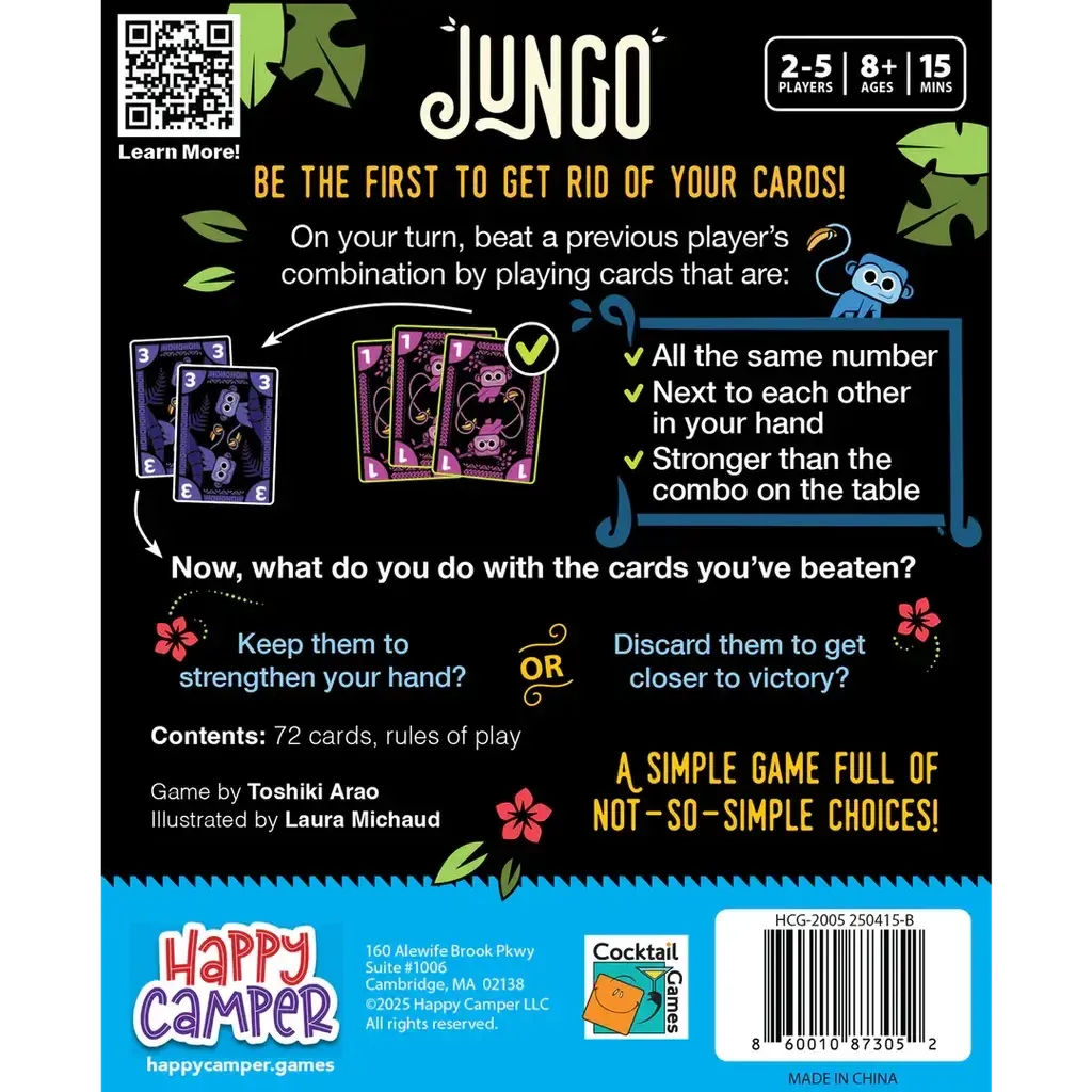 JUNGO-Happy Camper-The Red Balloon Toy Store
