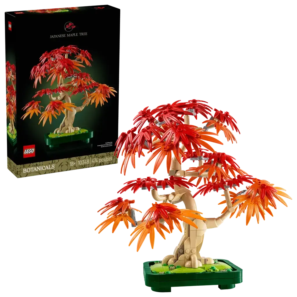 Japanese Red Maple Bonsai Tree-LEGO-The Red Balloon Toy Store