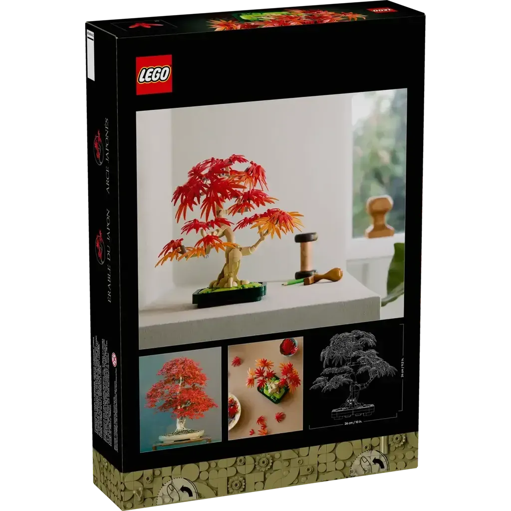 Japanese Red Maple Bonsai Tree-LEGO-The Red Balloon Toy Store
