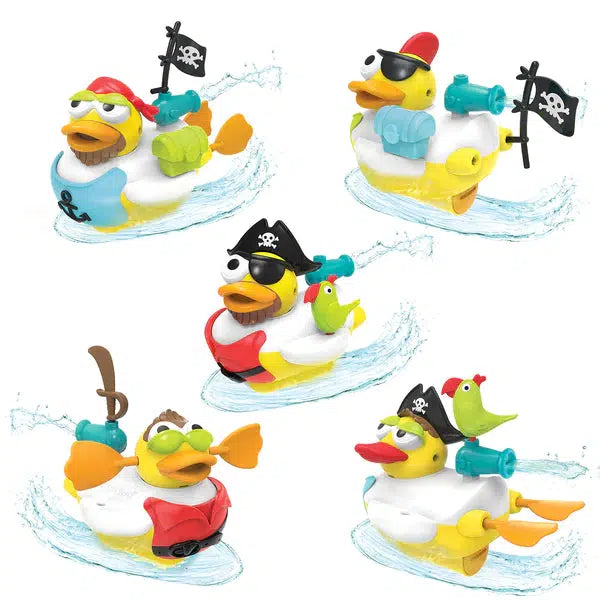 Shows five different ducks you could possibly make! Each is different and the possibilities are endless.