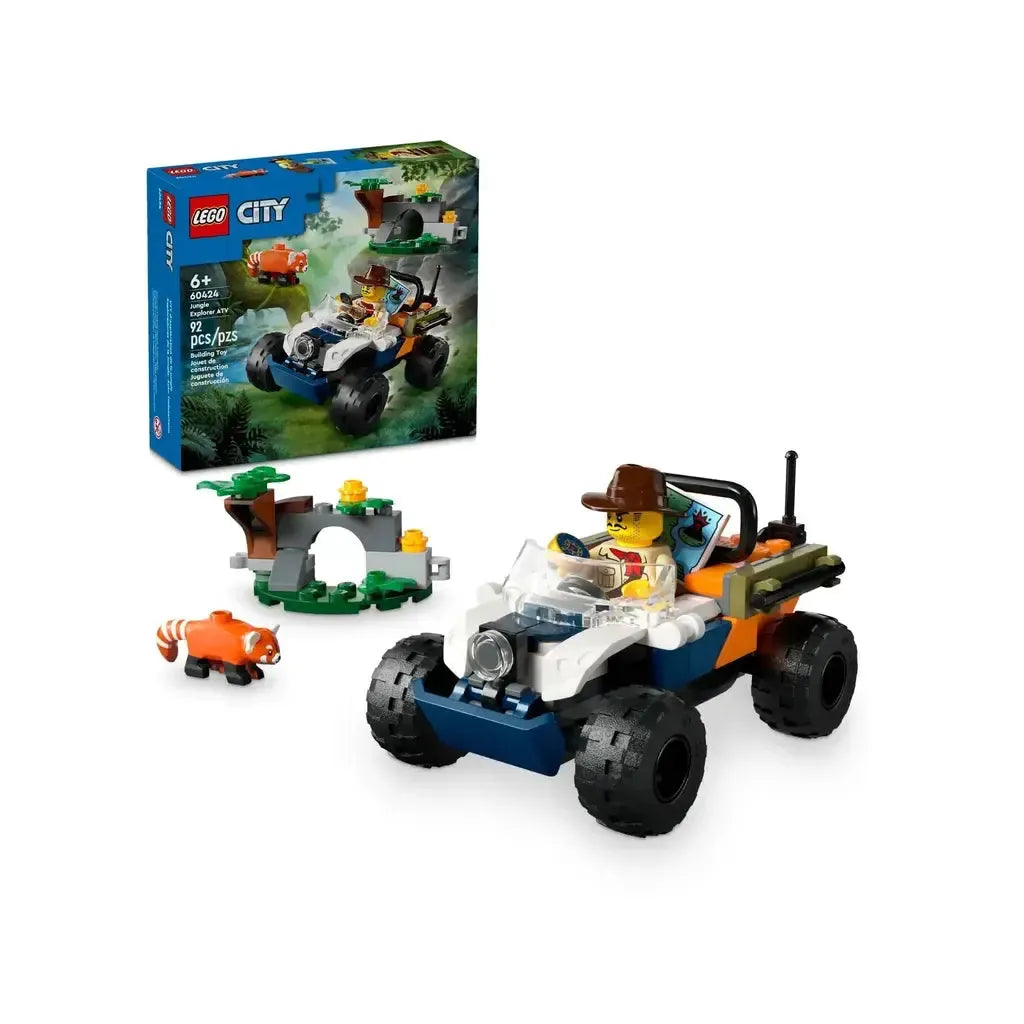 Jungle Explorer ATV Red Panda Mission-LEGO-The Red Balloon Toy Store