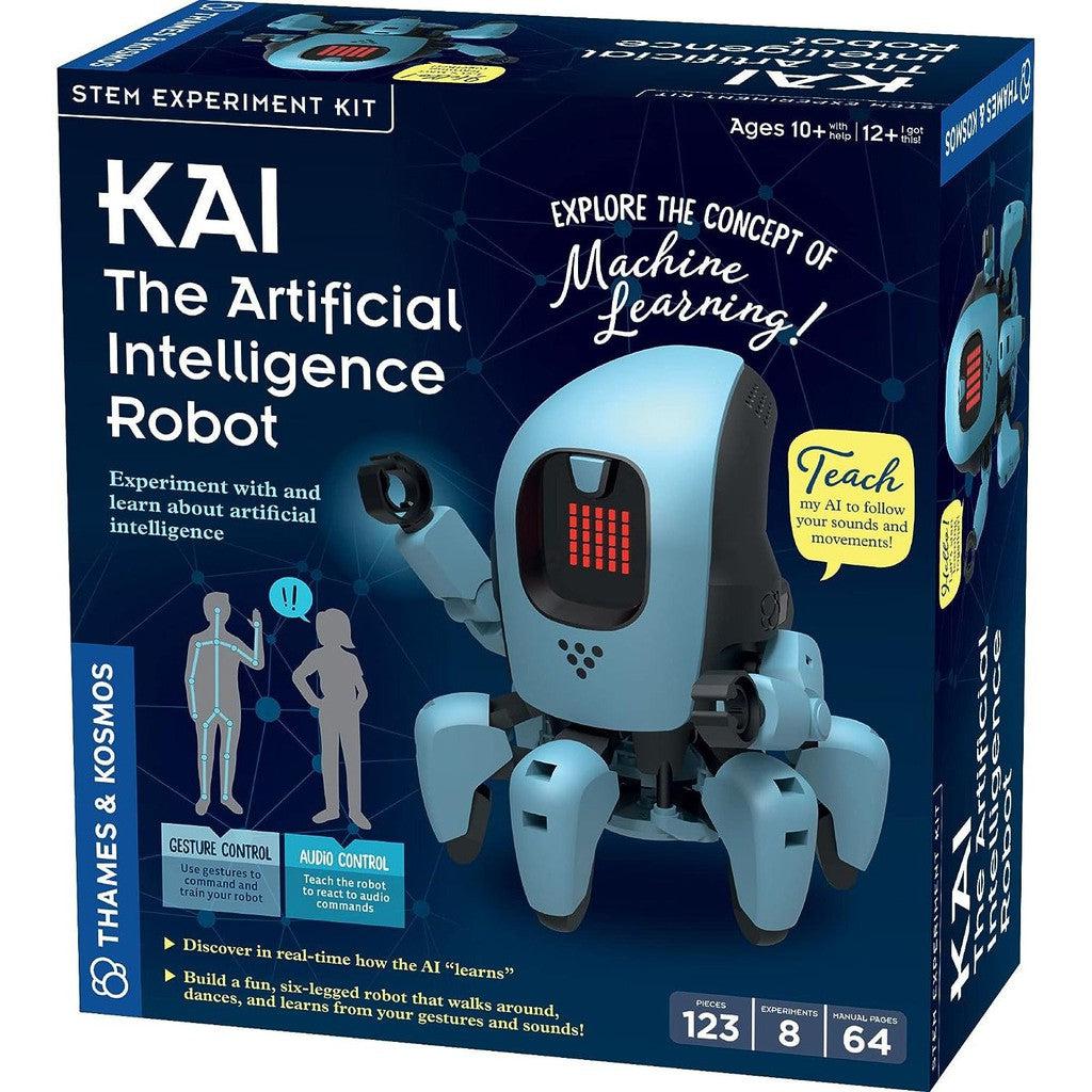 this image shows the AI robot Kai that can learn from patterns and machine learning.