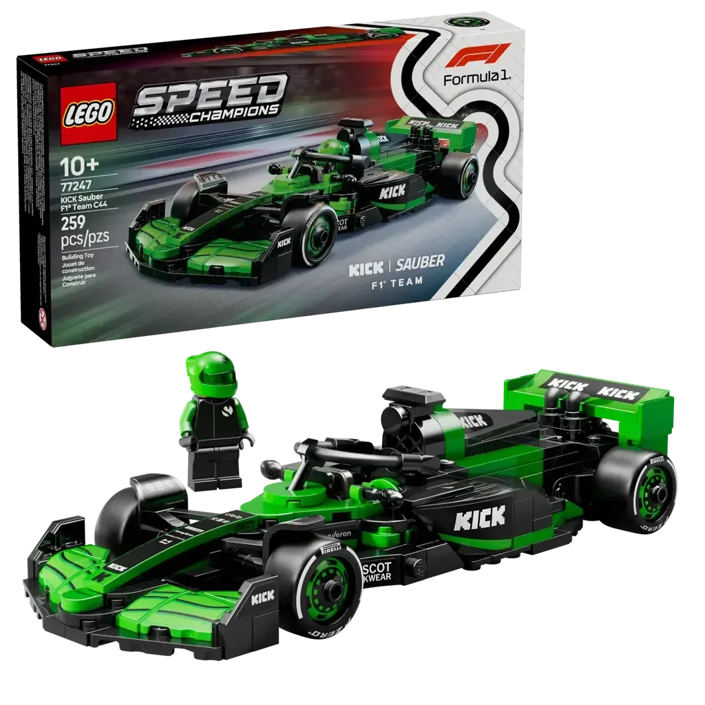 KICK Sauber F1 Team C44 Race Car-LEGO-The Red Balloon Toy Store