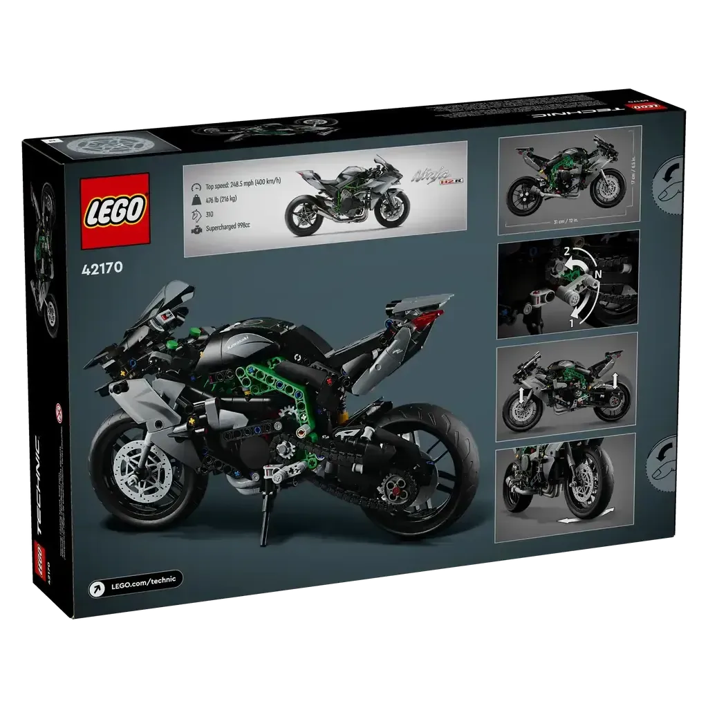 Kawasaki Ninja H2R Motorcycle-LEGO-The Red Balloon Toy Store