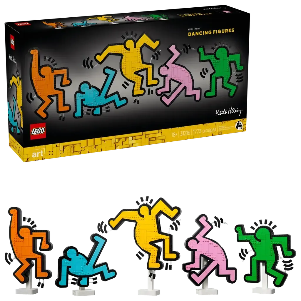 Keith Haring - Dancing Figures-LEGO-The Red Balloon Toy Store