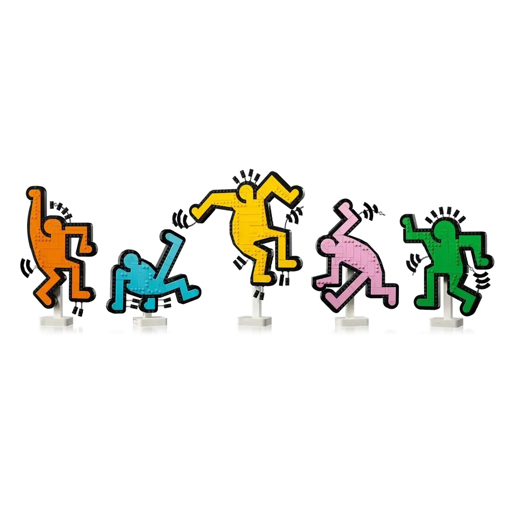 Keith Haring - Dancing Figures-LEGO-The Red Balloon Toy Store