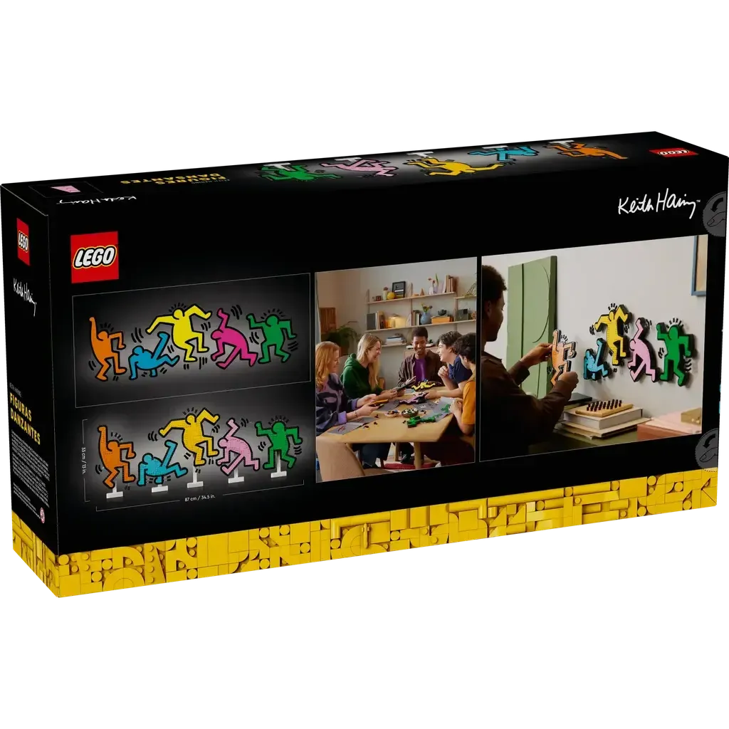 Keith Haring - Dancing Figures-LEGO-The Red Balloon Toy Store