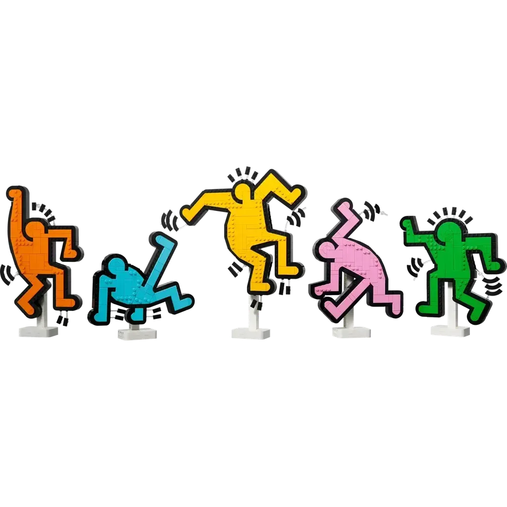 Keith Haring - Dancing Figures-LEGO-The Red Balloon Toy Store